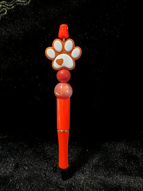 Orange Dog Paw